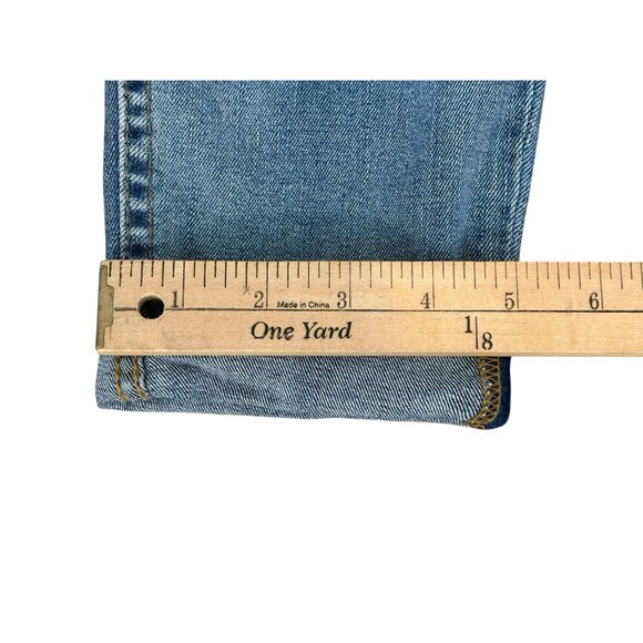 Hudson Crop Harkin Super Skinny Cuffed Destroyed Stretch Jeans Women’s Size 27 - Picture 8 of 16